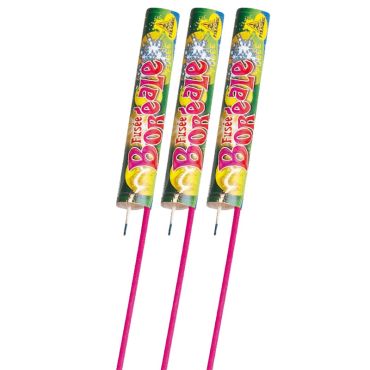 Sachet de 6 Fusées Boréale | jourdefete.com