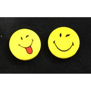 2 gommes smiley | jourdefete.com