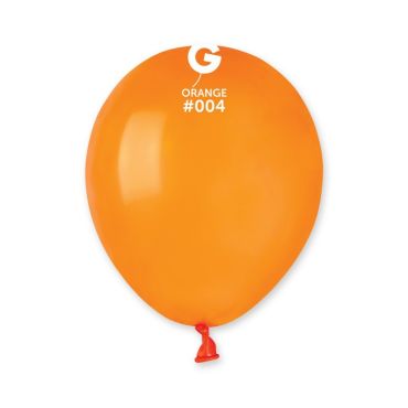 50 ballons de baudruche orange de 13 cm | jourdefete.com
