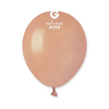 50 ballons 13 cm rose misty | jourdefete.com