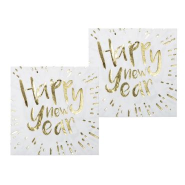 serviettes-happy-new-year-bonne-annee-papier-nouvel-an-reveillon| jourdefete.com