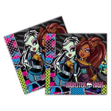 Serviettes Monster High Serviettes Monster High