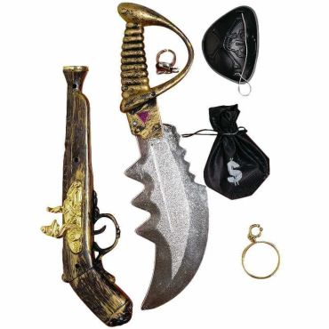 Set de 6 Accessoires de Pirate