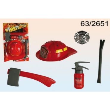 Accessoires Pompiers Casque Hache Extincteur Pour Enfant