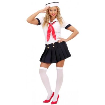 Costume de Marin pour Femme - Taille au Choix