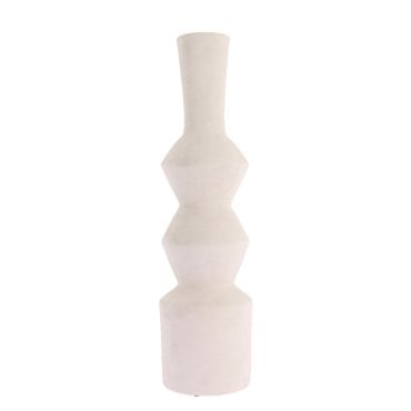 Vase décoratif Sienna en céramique blanche pour mariage et cérémonie | jourdefete.com Vase décoratif Sienna en céramique blanche pour mariage et cérémonie | jourdefete.com