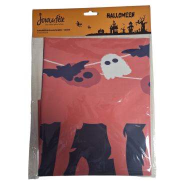 Mettez en valeur cette bannière d'Halloween | jourdefete.com