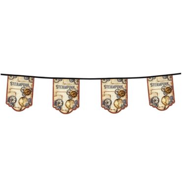 guirlande-fanion-steampunk-decoration | jourdefete.com guirlande-fanion-steampunk-decoration | jourdefete.com