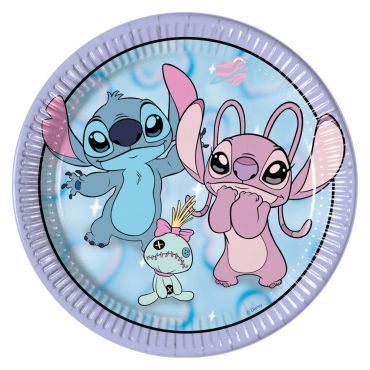 Assiettes en carton Stitch Angel et Souillon pour anniversaire fille pastel | jourdefete.com Assiettes en carton Stitch Angel et Souillon pour anniversaire fille pastel | jourdefete.com