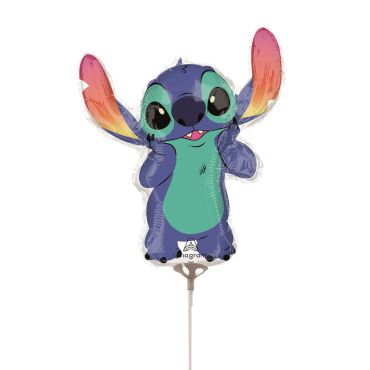Ballon Stitch en aluminium, à gonfler à l’air pour un anniversaire enfant | jourdefete.com