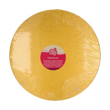 Un support à gâteau doré de 35,5 cm pour votre fête | jourdefete.com