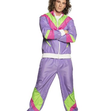 Survetement annees 80 Homme Taille au Choix Jour de Fete Annees 80 Top Themes