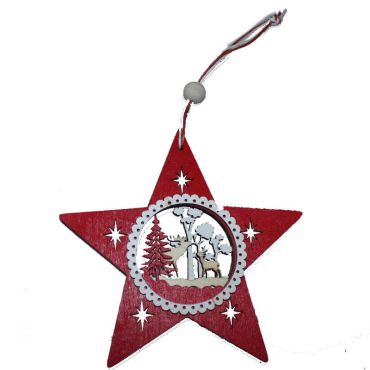 deco-noel-bois-renne-cerf | jourdefete.com
