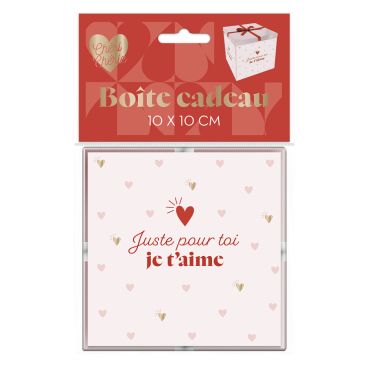 Une petite boîte cadeau élégante pour la Saint-Valentin | jourdefete.com