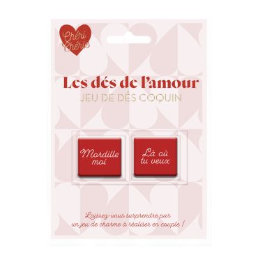 Deux dés coquins pour s'amuser le soir de la Saint-Valentin | jourdefete.com