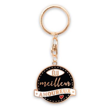 porte-clé élu meilleur amoureux | jourdefete.com porte-clé élu meilleur amoureux | jourdefete.com
