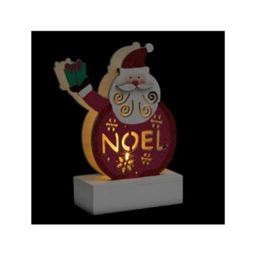 decoration-lumineuse-led-pere-noel-table | jourdefete.com
