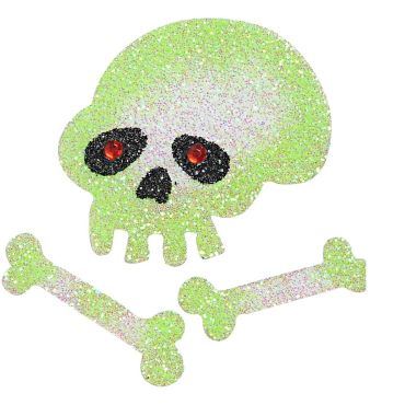 Tatoo Tête de Mort et Maquillage Paillette | jourdefete.com Tatoo Tête de Mort et Maquillage Paillette | jourdefete.com