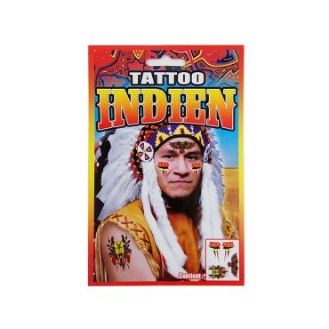 Tatouage temporaire adulte - Indien Tatouage temporaire adulte - Indien