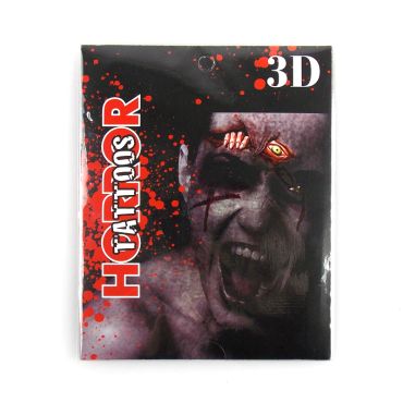 Tatouage "Oeil de zombie" et ses 7 assortiments