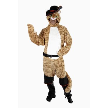 Déguisement Chat Botté en Peluche Adulte