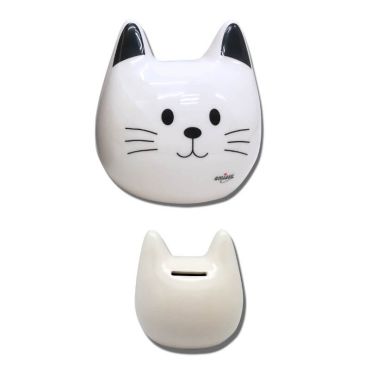 tirelire en forme de chat noir ou blanc | jourdefete.com