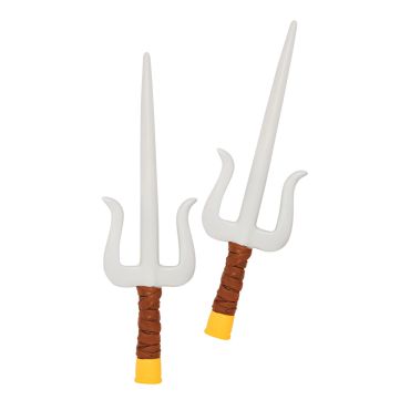 Set de deux saï Tortues Ninja en plastique pour déguisement | jourdefete.com Set de deux saï Tortues Ninja en plastique pour déguisement | jourdefete.com
