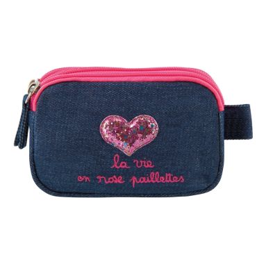 Trousse Multi-Usages "La Vie en Rose" - Derrière La Porte