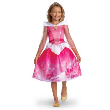 Votre fille aura une superbe belle robe rose pour incarner Aurore lors de son événement | jourdefete.com
