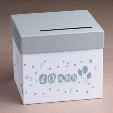 Urne d'anniversaire - 40 ans
