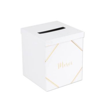 urne-blanc-or-souvenir | jourdefete.com