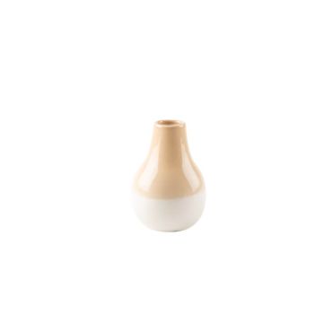 Vase Lou Céramique Blush et Crème
