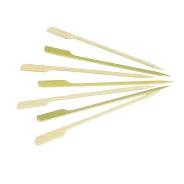Pics en bambou naturel 9 cm, lot de 50 pour apéritifs et buffets | jourdefete.com