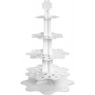 Grand Présentoir à Verrines et Cônes - Fleur | jourdefete.com Grand Présentoir à Verrines et Cônes - Fleur | jourdefete.com