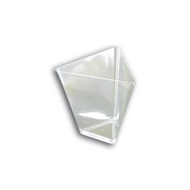 25 Verrines Coupelles - Triangle - Transparent | jourdefete.com