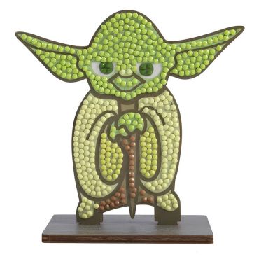 Figurine à diamanter Yoda vert sur socle | jourdefete.com Figurine à diamanter Yoda vert sur socle | jourdefete.com