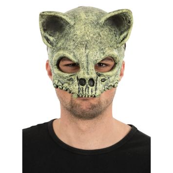 Demi-Masque Chauve-Souris Squelette
