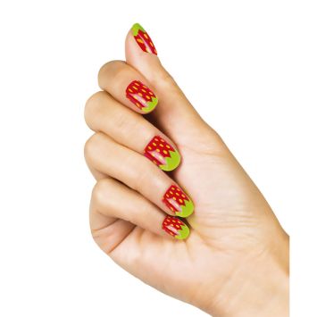 Faux ongles - Fraise