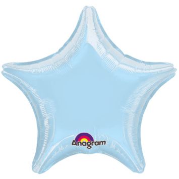 Ballon Hélium - Etoile Bleue Pastel