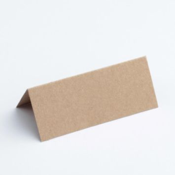 porte-nom-nature-kraft-muscade | jourdefete.com