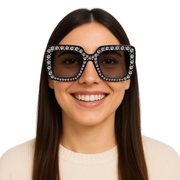 Lunettes Party Bling-Bling - Couleur au choix