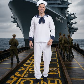 Déguisement de Marin pour homme - Taille au choix