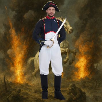 Déguisement de Napoléon pour homme - Taille au choix