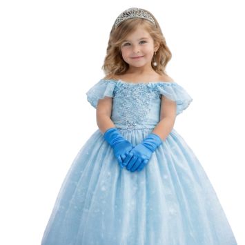 Gants de Princesse pour fille - Couleur au choix