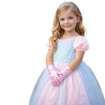 Gants de Princesse pour fille - Couleur au choix