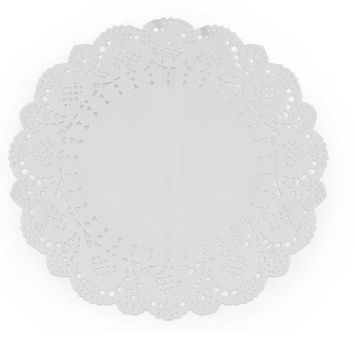6 Napperons Papier Dentelle - 16.5 cm