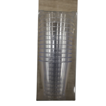 Verrines en cône transparentes 5 cm par lot de 12 | jourdefete.com
