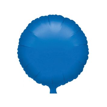 Ballon Hélium Rond Bleu