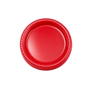 Assiettes en plastique réutilisable 17 cm | jourdefete.com