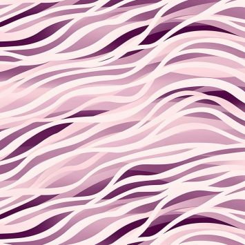 Serviette cocktail en papier avec motifs de vagues violettes | jourdefete.com